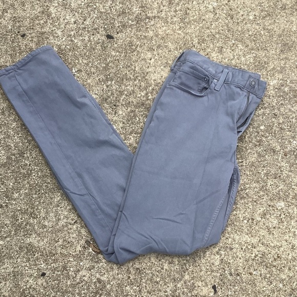 Old NAVY Gray Slim Stretch Jeans Size 34x34. - Picture 2 of 6